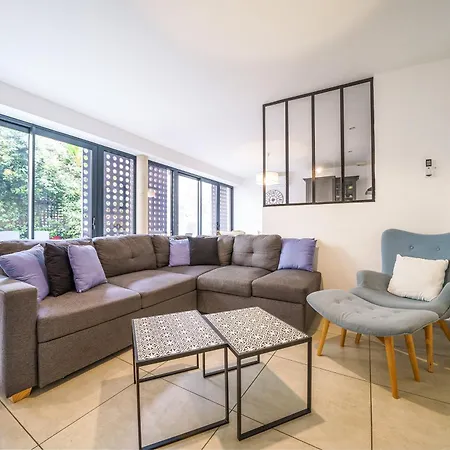 Maison D'architecte Centre Jardin, Climatisation, Parking 5 P Дом отдыха *