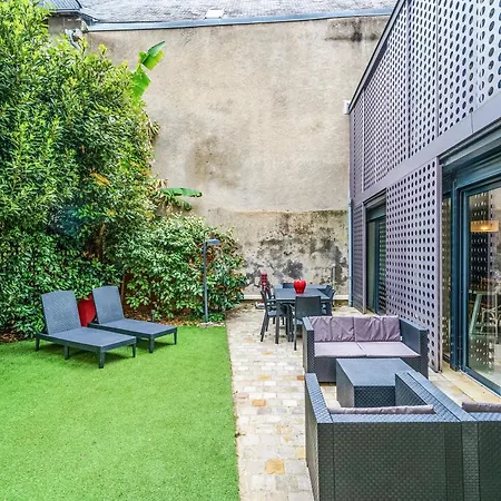 Maison D'architecte Centre Jardin, Climatisation, Parking 5 P Tours