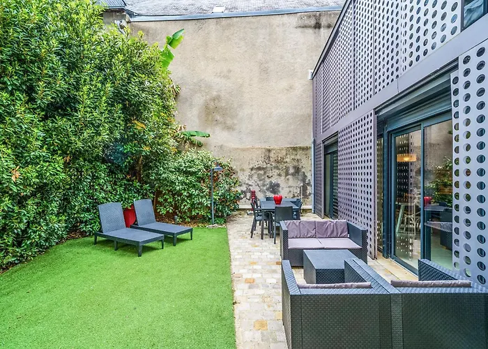 Maison D'architecte Centre Jardin, Climatisation, Parking 5 P Тур